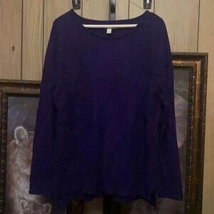 Dana Buchman purple sweater sz. XL